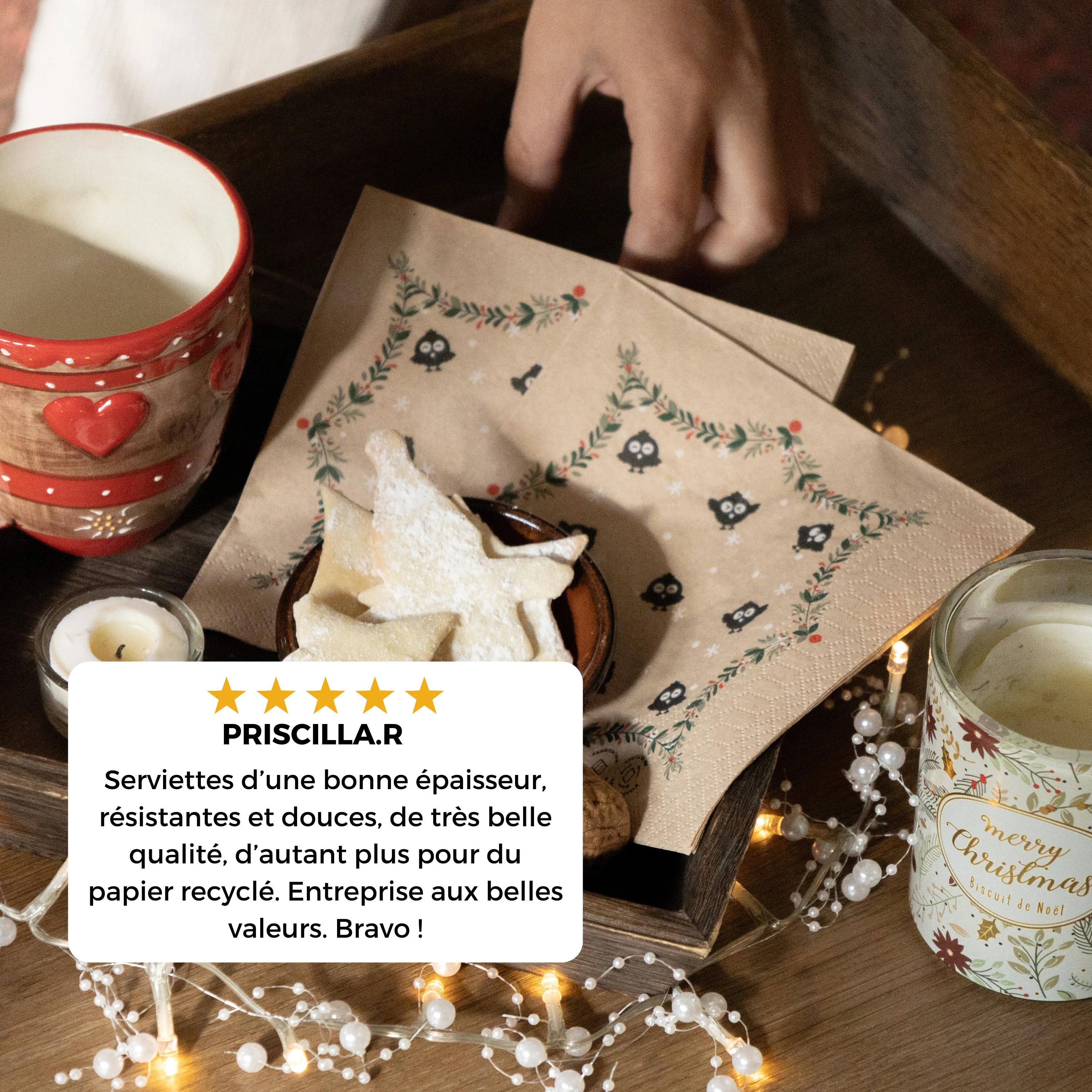 SERVIETTES DE TABLE - FĂȘtes đ„ł - Image 4