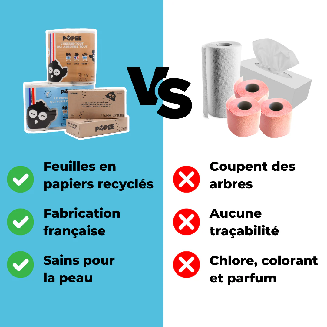 KIT DÉCOUVERTE - Papier toilette, essuie-tout, mouchoirs - Image 3