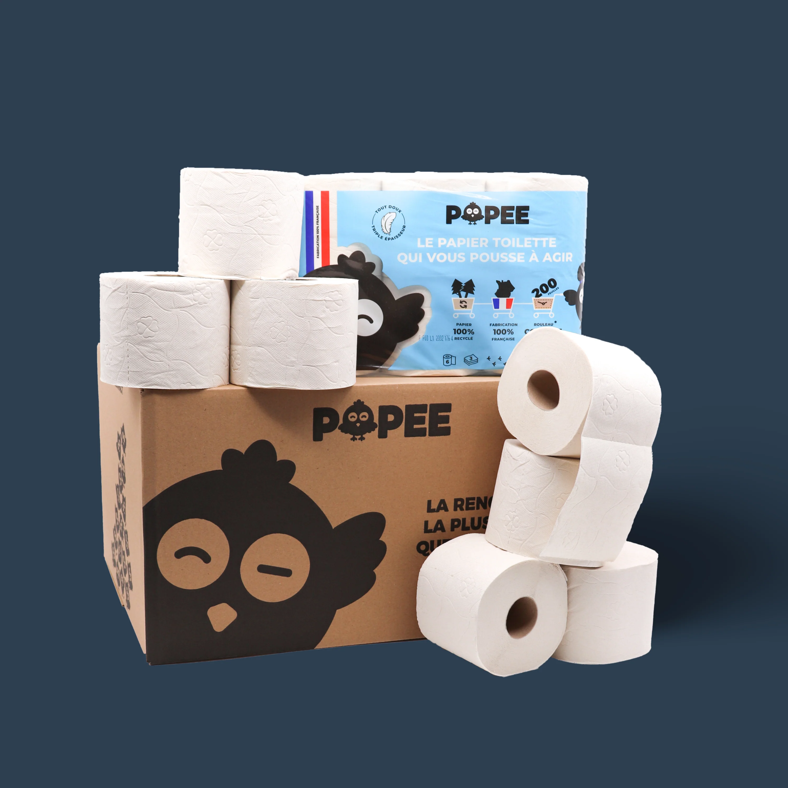 PAPIER TOILETTE CONFORT - Lot de 60 rouleaux - Image 4