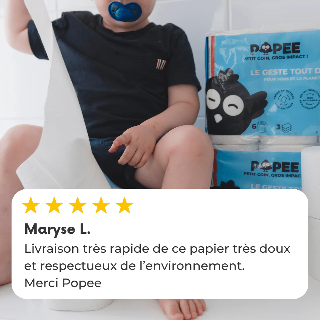 PAPIER TOILETTE - Essuyez-vous sans engagement - Image 4