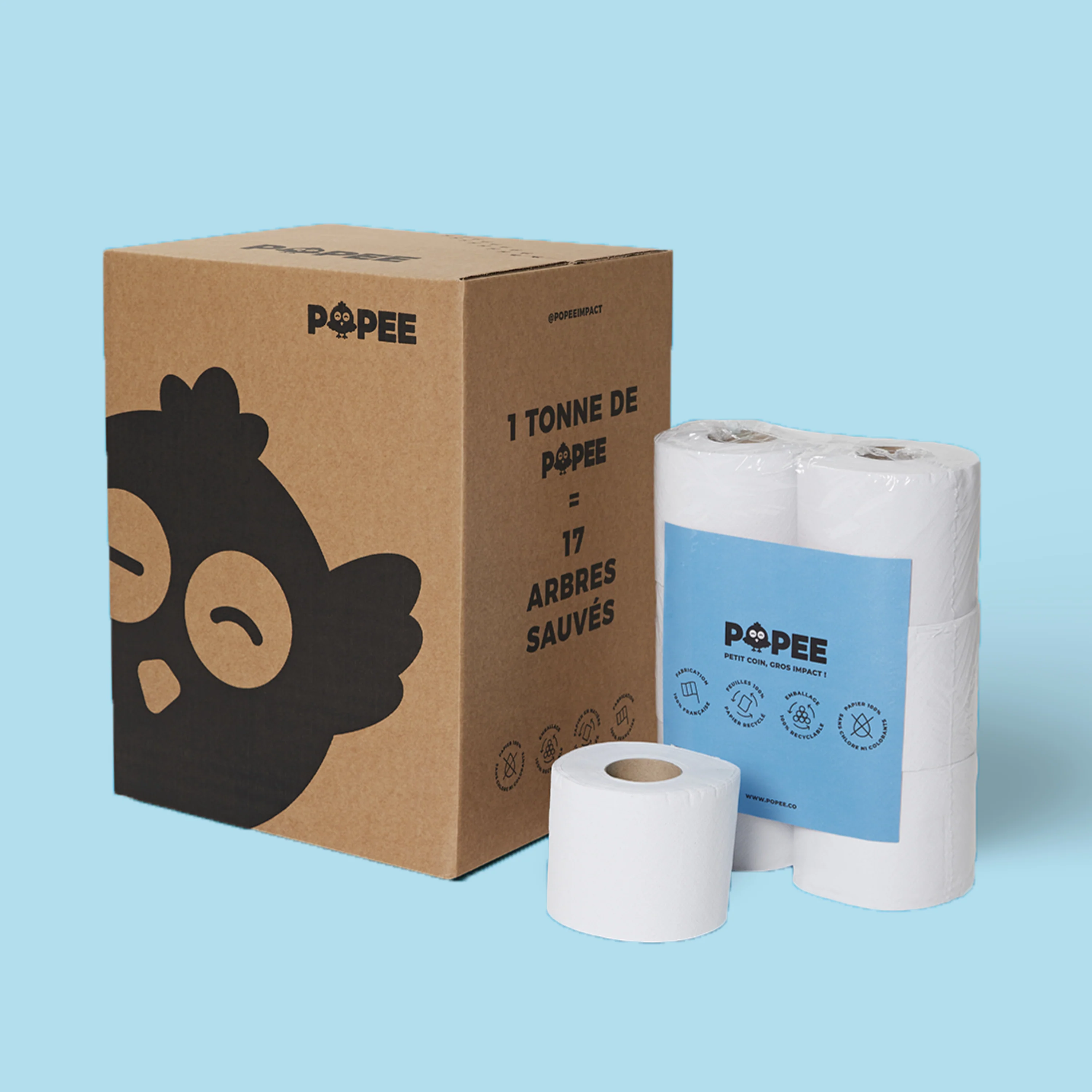 PAPIER TOILETTE Compact - 24 ou 72 rouleaux - Image 7