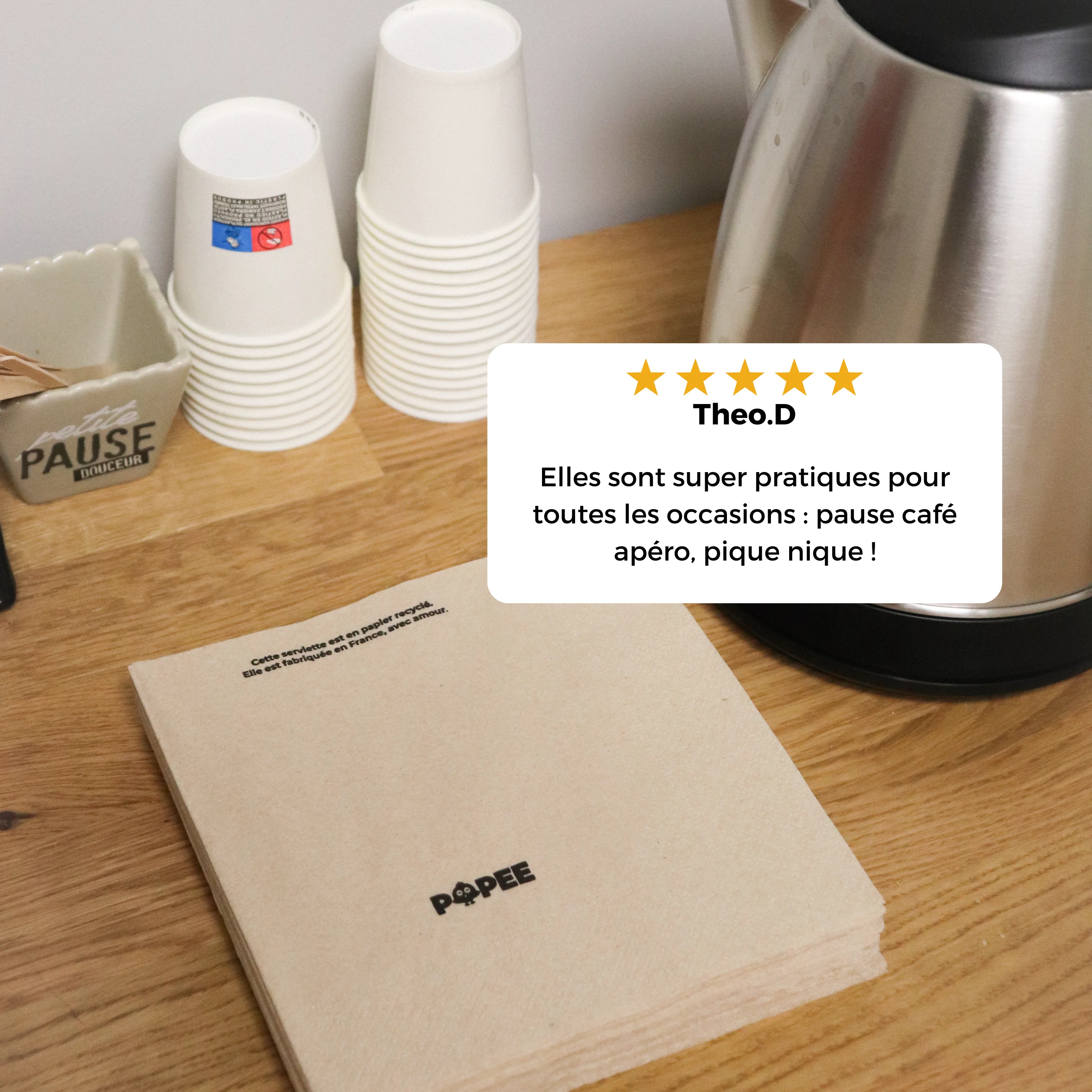 SERVIETTES de table - 100 serviettes - Image 4