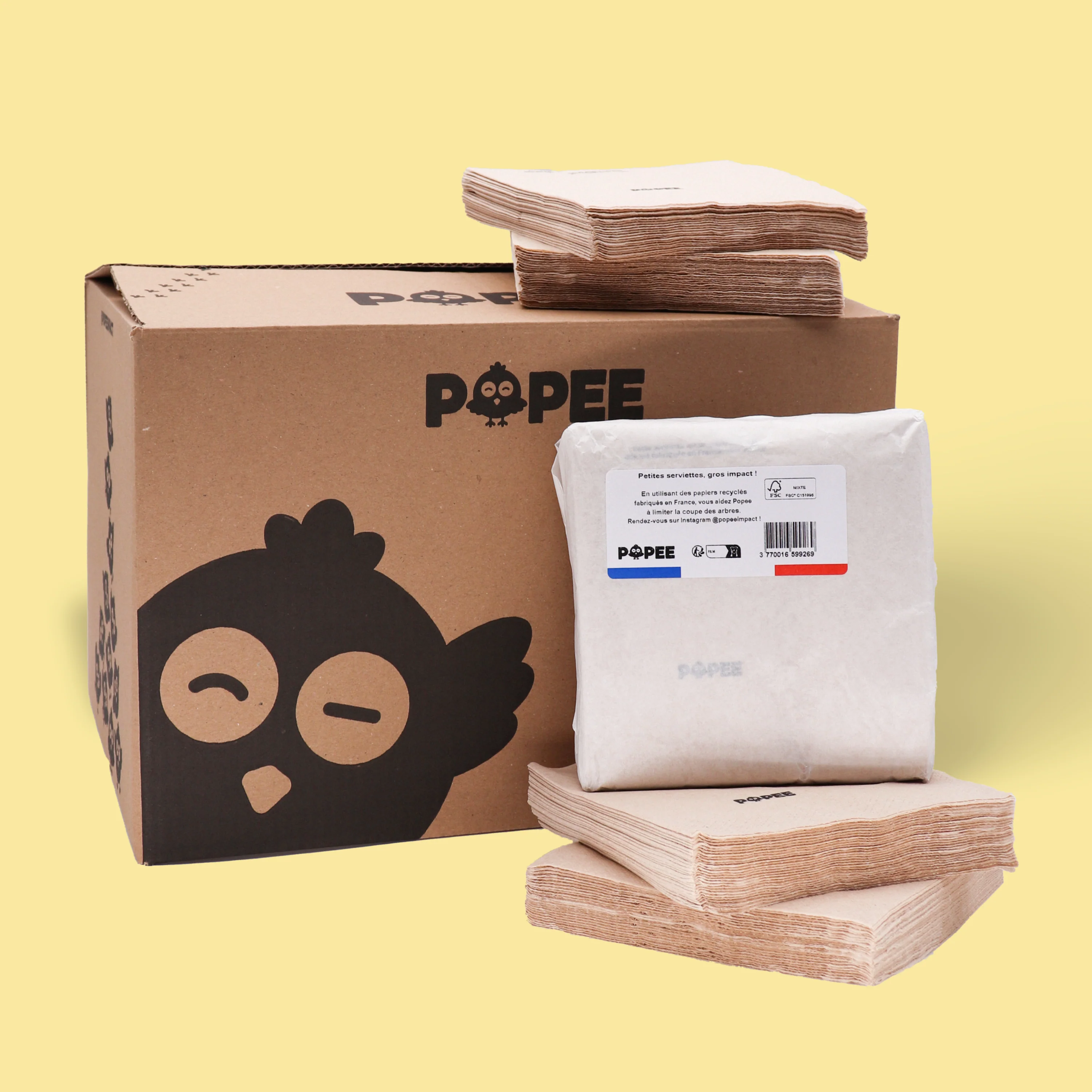 SERVIETTES de table - 100 serviettes - Image 7